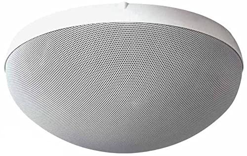 TOA H-2WP EX Water Proof Interior Design 2-Way Surface-Mount Speaker, 12W Rated Power, 120W High Power Handling, Built-in 70.7V/100V Matching Transformer, Fire-Rated ABS Enclosure