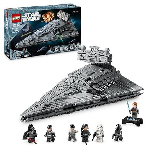 LEGO Star Wars 75394 Destructor Estelar Imperial - Juguete de Construcción de Nave con Interior Detallado -7 Minifiguras de Darth Vader - Regalo para Niños de 10+ Años Fans de Una Nueva Esperanza | Ya disponible en tu tienda friki favorita! En mundofriki.es! LEGO Star Wars 75394 Destructor Estelar Imperial - Juguete de Construcción de Nave con Interior Detallado -7 Minifiguras de Darth Vader - Regalo para Niños de 10+ Años Fans de Una Nueva Esperanza | Ya disponible en tu tienda friki favorita! En mundofriki.es!