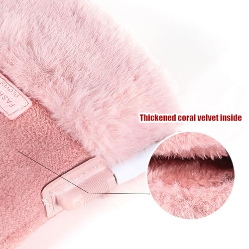 Guantes de invierno recargables para mujer que combaten las manos frías 6