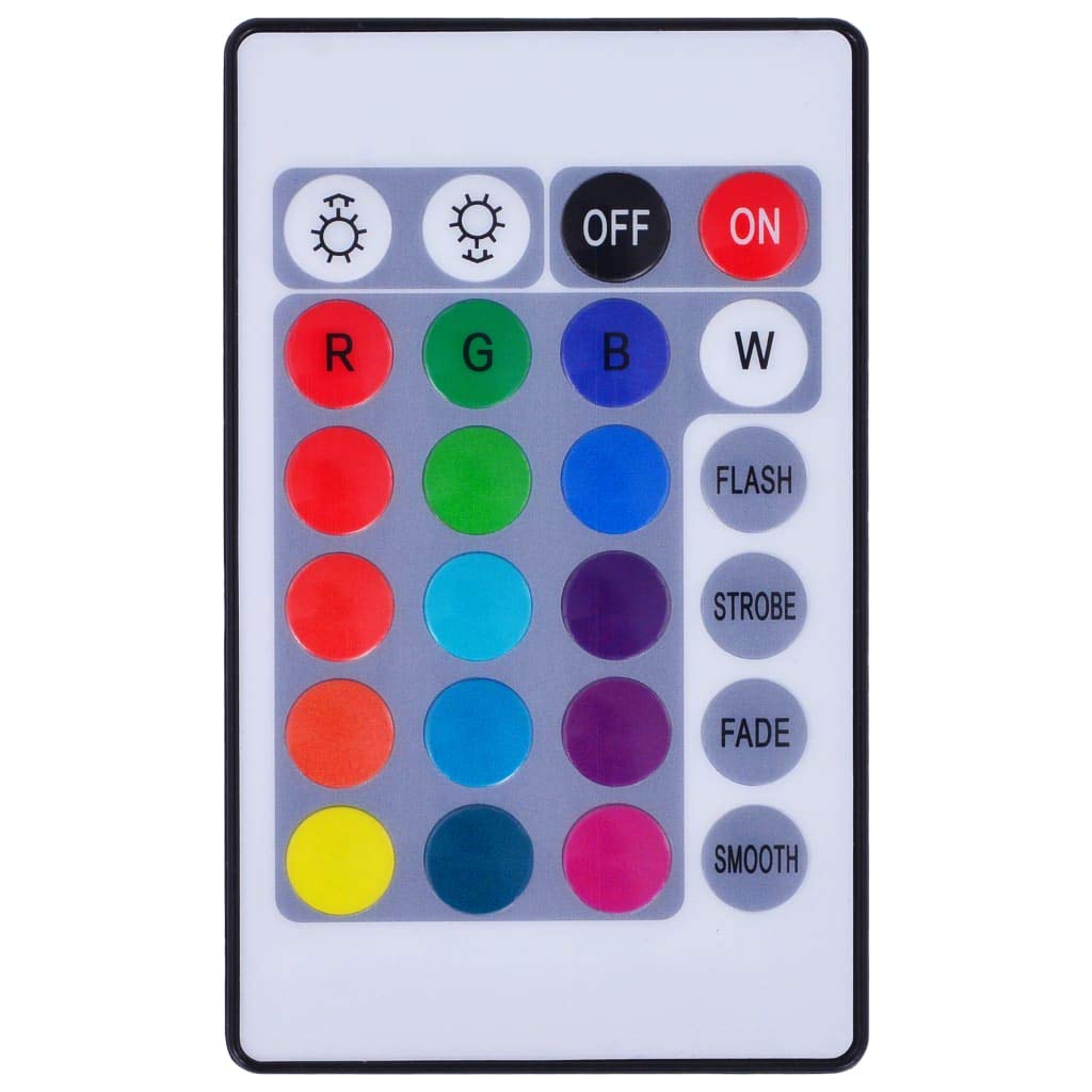 Lampada subacquea a LED multicolore per piscina, con telecomando, in plastica, diametro 150 mm, IPX7 impermeabile, piastra magnetica per piscina, luce colorata