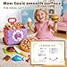 45PCS 3-in -1 Toddler Girl Toy Shopping Carts for Kids Pretend Play Food Toys - Cutting Fast Toy Food Set for Montessori Preschool Learning for Boys&Girls Ages 2 3 4 5 6+ Birthday Gifts
