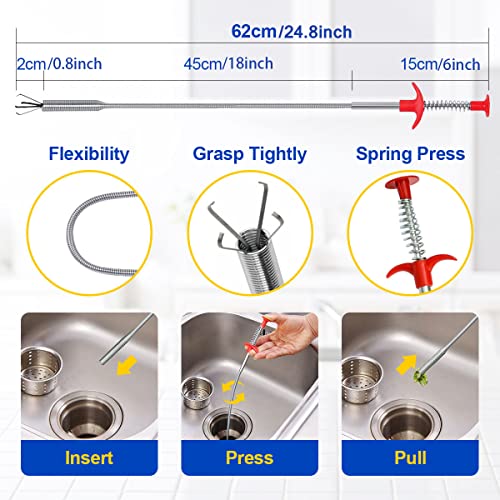 Sink Mats For Bottom Of Kitchen Sink, Kocwell Non-Slip Kitchen Sink Mats,Sink Protectors For Kitchen Sink,Silicone Sink Mat Protector With Cuttable Drain Holes, Grey Sink Mat Grid Accessory 26''×13'' #TOP5