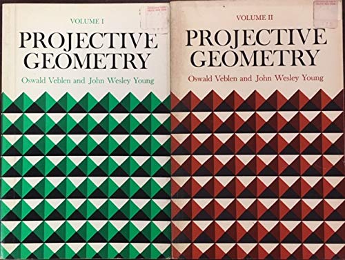 Projective Geometry, Volume I B000KZINVS Book Cover