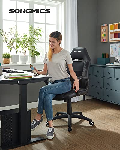 Songmics Gamingstuhl mit Wippfunktion und ergonomischem Design
