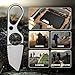 Kizer Bowtie Small Fixed Blade Knife with Sheath, Mini D2 Steel EDC Hunting Knife, 5.83 Inches Stonewashed Neck Knives for Men Women, Silver Survival Camping Knives, 1061A1