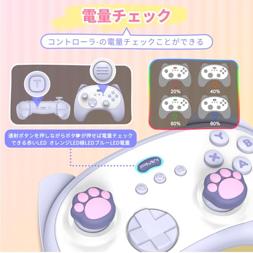 PMW『ワイヤレスコントローラ-充電スタンド付き-』