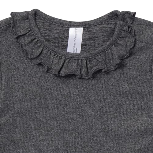 Image of Modern Moments by Gerber Baby Girls' Ruffle Collar Top and Flare Pant Set