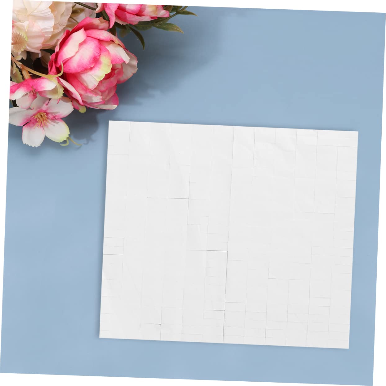 Gogogmee Double-sided Adhesive Tape for Nail Stickers 312pcs/ Card Glue Craft Tape Nail Art Tools Manicure Display Strip Board Tape