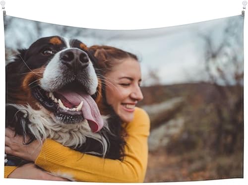 Miniatura 7 de JINJUREN Pancartas y carteles personalizados para colgar imágenes de tapiz personalizado para dormitorio de 51 x 61 pulgadas, verticales