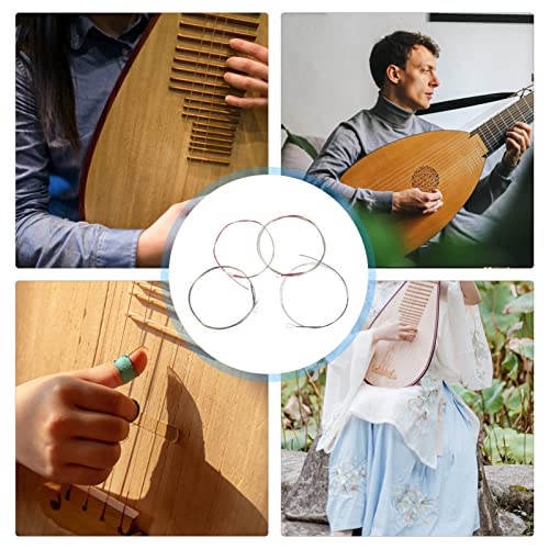 ARTIBETTER 4 Pcs Portáteis Strings de Pipa Prático Pap Papas Pipa Mudança de Strings