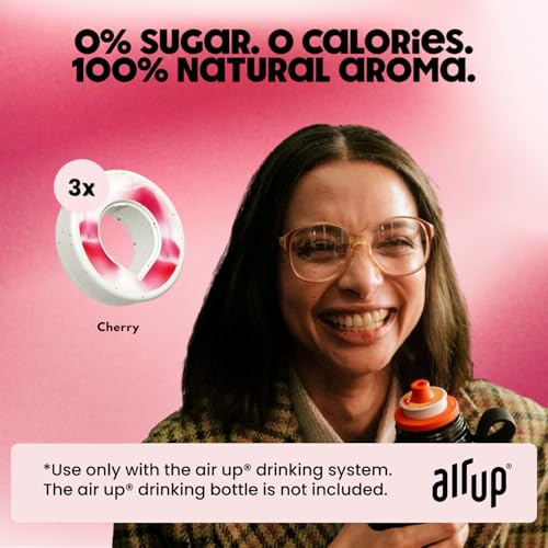 air up® 3 Pods Cherry | Tasting Set Flavour Pods for 15 litres of sugar-free Water Flavour: Cherry | For original air up® bottle - Image 2