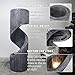 TOLATR Large Spiral Waterfall Fountain with LED and Planter - Indoor/Outdoor Resin Garden Water Feature, Decorative Waterfalls & Fountains for Patio, Yard 11.8
