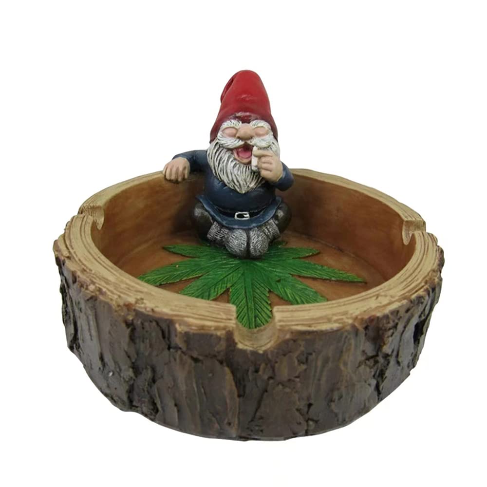 Amazon.com: 420 Leaf Gnome Cigarette Ashtray Ash Tray : Home & Kitchen