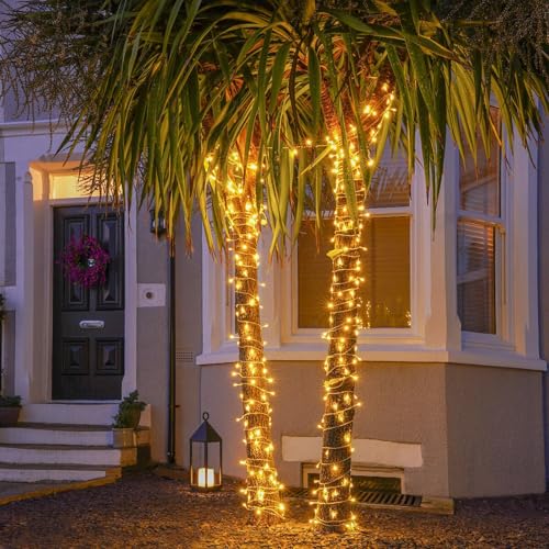 Zorela Fairy Lights Plug in, 25M 220 LED Indoor String Fairy Lights Mains Powered, Outdoor Fairy Twinkle Lights Christmas Lights 8 Modes IP44 Connectable for Bedroom, Garden, Party, Camping