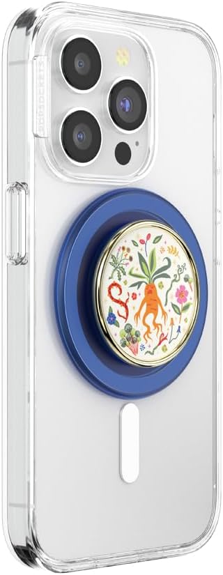 PopSockets Phone Grip for MagSafe, Magnetic Holder, Phone Stand, Harry Potter - Mandrake in Spring