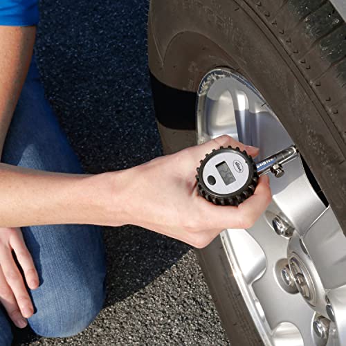 Image of Slime 20456 Tire Pressure Gauge, Pro-Series, Mini, Digital Precision, (5-100 psi)