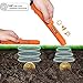 Handheld Metal Detector Waterproof 360° Scanning Unearthing Treasure Finder with High Sensitivity Pin Pointer Include Battery Belt and Holster Portable for Adults and Kids