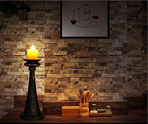 Bougie lampe de table en fer style chic rétro pour studio et hôtel de luxe