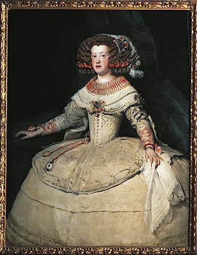 Affiche Velazquez Marie-Thérèse SERENDIPITP habiller un grand mur vide peinture 60x90cm