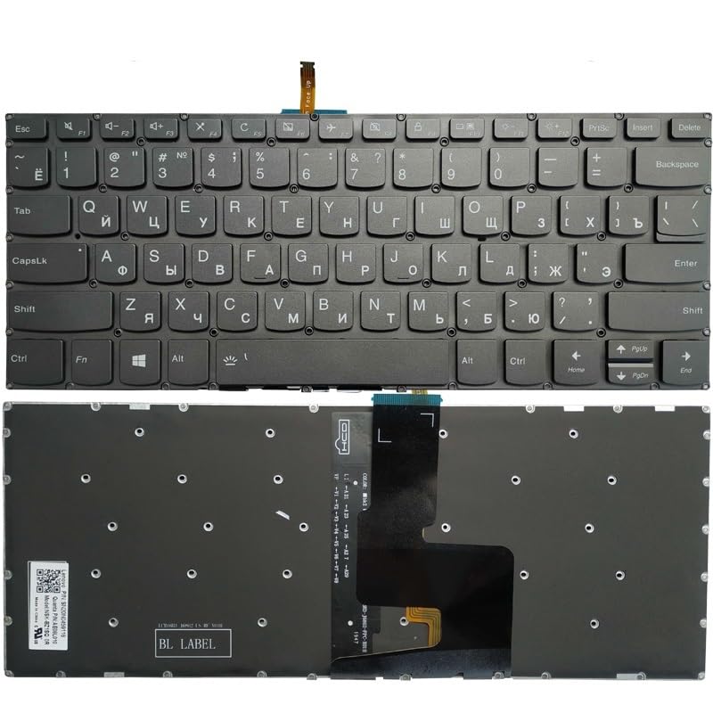 Clavier Lenovo Yoga 720-15IKB or finitions soignées pour ordinateur portable haut de gamme