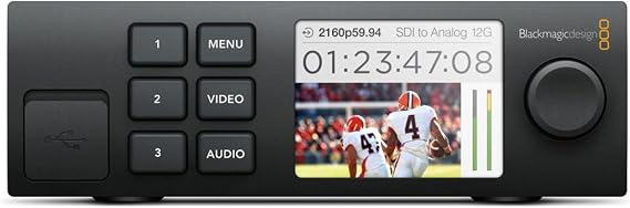 Blackmagic Design 003376 Converter Accessories Teranex Mini Rack Smart Panel Color LCD Screen