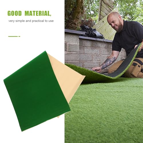 HEMOTON 2 Stück Kunstrasen Mikro Landschaftsdekoration Grasteppich Outdoor Rasen Kunstrasenmatte Dekormoos Hunderasen Töpfchen Outdoor Rasen Gras