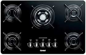 Consul Cooktop 5 Bocas Preto Cdd75Aeuna Bivolt