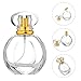 SCOLAND 50ML Glass Refillable Perfume Spray Bottle Empty Liquid Perfume Atomizer Dispenser Bottle