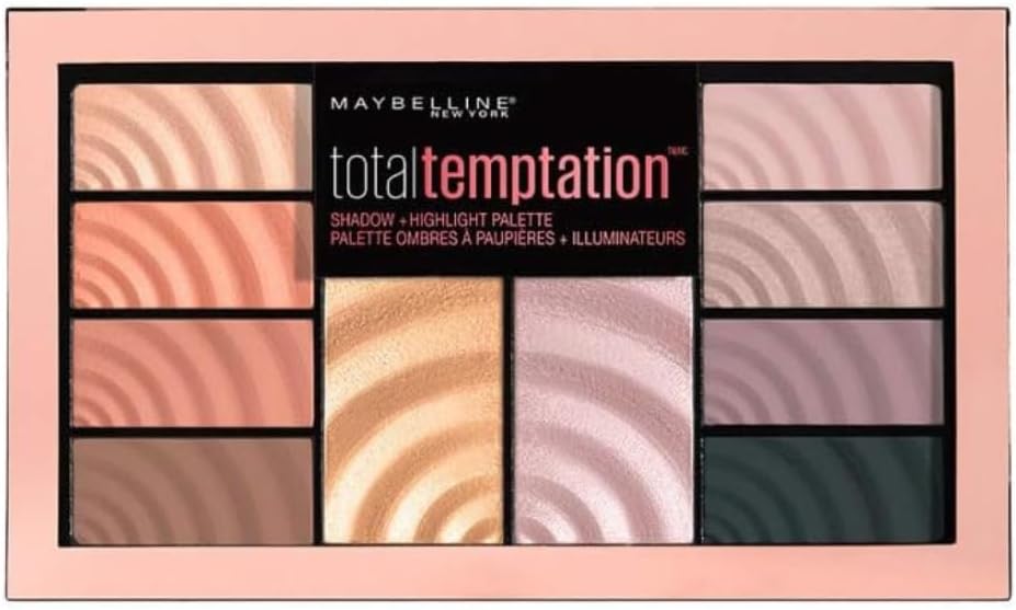 Maybelline Total Temptation Eye Shadow Palette, 12 g