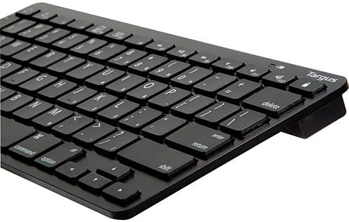 Detailní záběr view of the Targus AKB32ES keyboard keys