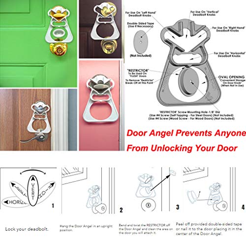 Preisvergleich Produktbild jieGREAT TÜRDÄMPFER Räumungsverkauf , Deadbolt Bump Key Safety Security Travel Home Anti Bumping Lock