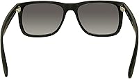 Vista 1 de Ray-Ban Rb4165 Justin - Lentes de sol rectangulares, negro
