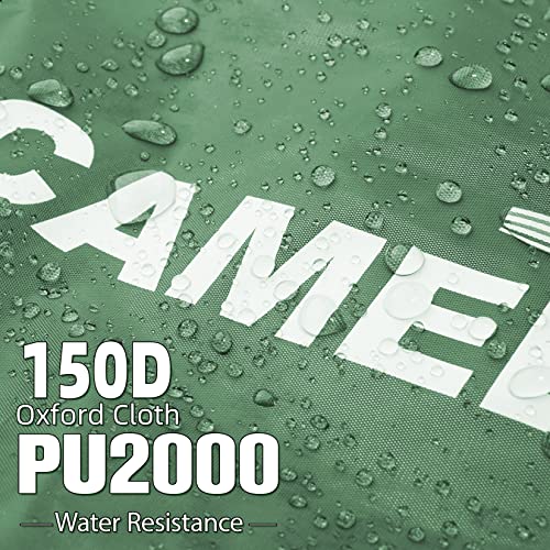 Camel Crown 2 Person Camping Tent With Removable Rain Fly, Easy Setup Outdoor Tents Water Resistant Lightweight Portable For Family Backpacking Camping Hiking Traveling (Army Green-2Person) #TOP4