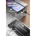 SUPCASE for Samsung Galaxy A16 Case with Screen Protector, Black - Image 6