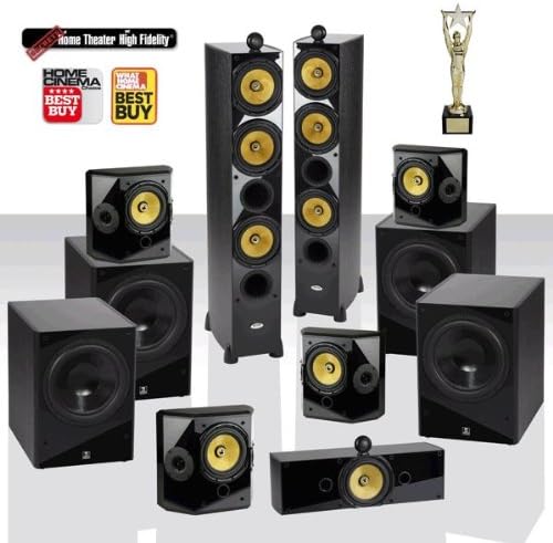 T3-7.4-UL Referentce Home Theater system with THX Ultra2 fronts & 4 THX Ultra2 12" Subwoofers