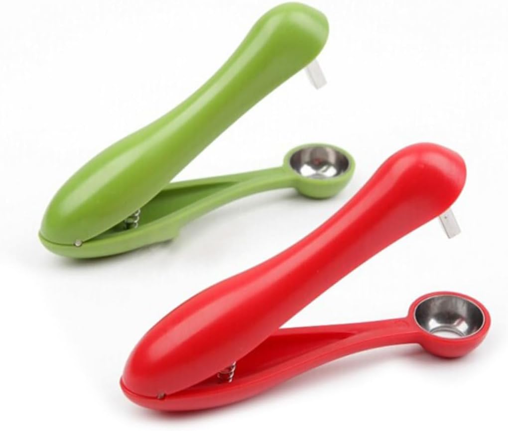 Quick Cherry Pitter Cherry Corer Fruit Seeder Salad Tool Easy Cleaning Stainless Steel and Plastic Random Color Quick Cherry Pitter Cherry Corer Fruit Seeder Salad Tool Easy Cleaning Stainless Steel and Plastic Random Color