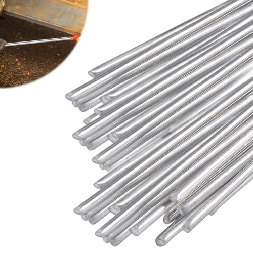 Lot de 50 tiges de soudure en aluminium : PRITOK Ø 1,6 x 330 mm Basse température Baguettes de soudage en aluminium Additif de soudure Fil de soudure Pas...