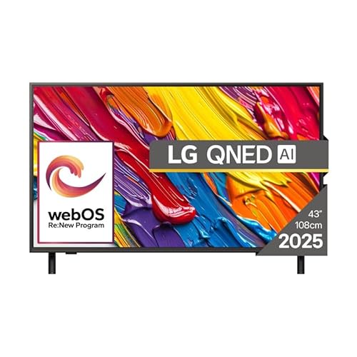 LG QNED84 AI 43 inch 4K Smart TV, Model 2025