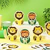 SiliFine 30 Set Daniel and The Lion's Den Craft Kit DIY Sunday School Christian Faith Paper Cup Craft Religious Party Decorations Catholic Bible DIY Gifts for VBS Classroom Home Activities #3