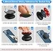 volport 3M Sticky Adhesive Replacement Compatible with Socket Mount Base, 10 Pack VHB Sticker Pads for Car Magnetic Phone Holder and 2pcs 1.38 Inches Double Sided Tape for Collapsible Grip & Stand