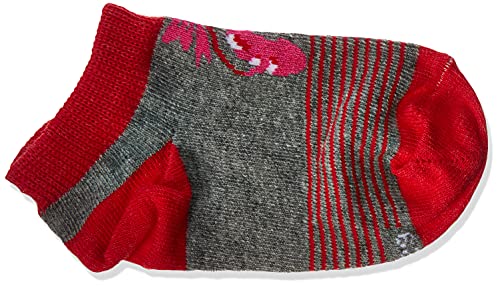 Meia Trifil Cano Curto Desenhada, Cinza Melange, 30-35