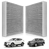 partszen CF11854 Cabin Air Filter with Activated Carbon Fit for Nissan Rogue Qashqai 2014-2022, 2