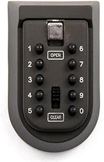 Queiting Combination Key Safe Waterproof Mini Combination Outdoor Push Button Key Safe Push Button Wall Mounted Key Safe Wall Mount Key Lock Box With Free Fixing Kit Key Cabinetfor Home Office
