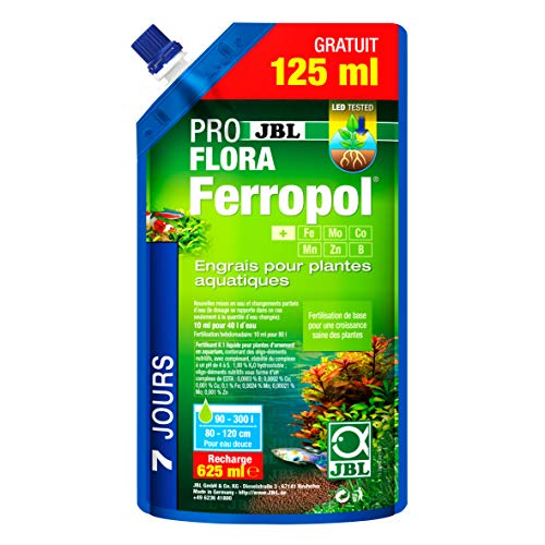 JBL Ferropol Ricarica Fertilizzante per Piante acquatiche 500 + 125 ml