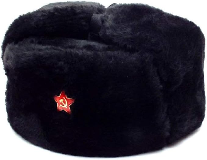 Ushanka Hat Red Star Hammer 