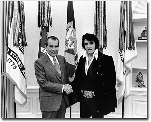 Elvis Presley Meets President Nixon 11x14 Silver Halide Photo Print