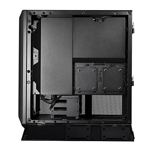 Image of Lian Li Lancool II Mesh Performance X Mid-Tower Computer Case I Gaming Cabinet I Chassis - Black Supports E-ATX /ATX /M-ATX /ITX | Pre-Installed 2x140mm PWM Front Fans and 1x120mm Rear Fan-G99.LAN2MPX.5IN