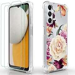 Galaxy A15 Case-Purple Flower