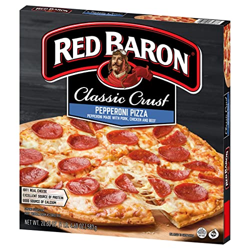 Red Baron 7218063473 Classic Pepperoni Pizza, 20.60 Oz thumb #3
