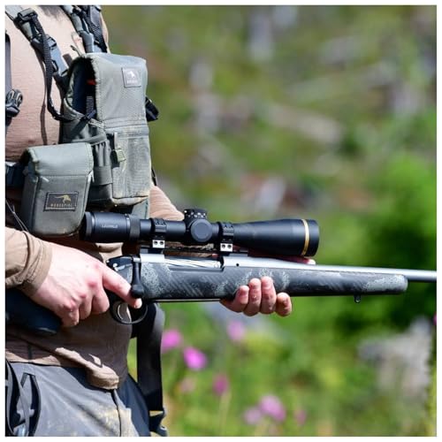 WARNE HyperLite Picatinny-Style Rings 34mm High Matte Black